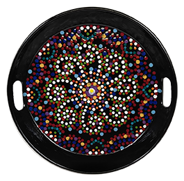Cape Cod Mosaic Mandala Tray