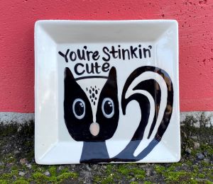 Cape Cod Skunk Plate