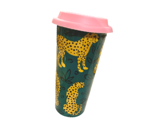 Cape Cod Cheetah Travel Mug