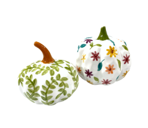 Cape Cod Fall Floral Gourds