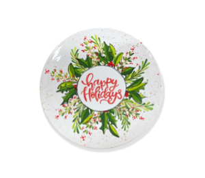 Cape Cod Holiday Wreath Plate