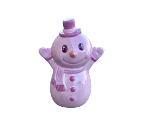 Cape Cod Pink-Mas Snowman