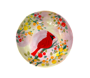 Cape Cod Cardinal Plate
