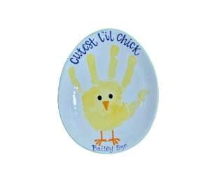 Cape Cod Little Chick Egg Plate