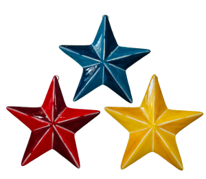 Cape Cod Jewel Toned Stars