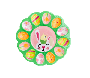 Cape Cod Easter Sherbet Egg Plate