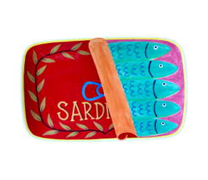 Cape Cod Sardines Dinner Plate