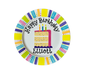 Cape Cod Birthday Cake Plate